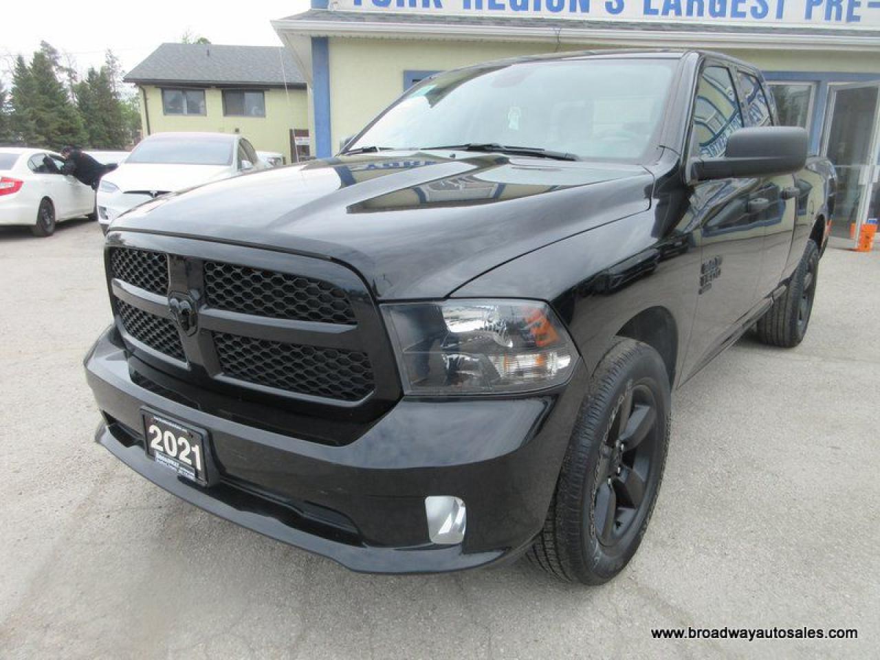 2021 RAM 1500 WORK READY CLASSIC-EDITION 6 PASSENGER 3.6L - V6.. 4X4.. QUAD-CAB.. 6.6-BOX.. BACK-UP CAMERA.. BLUETOOTH SYSTEM.. KEYLESS ENTRY..
