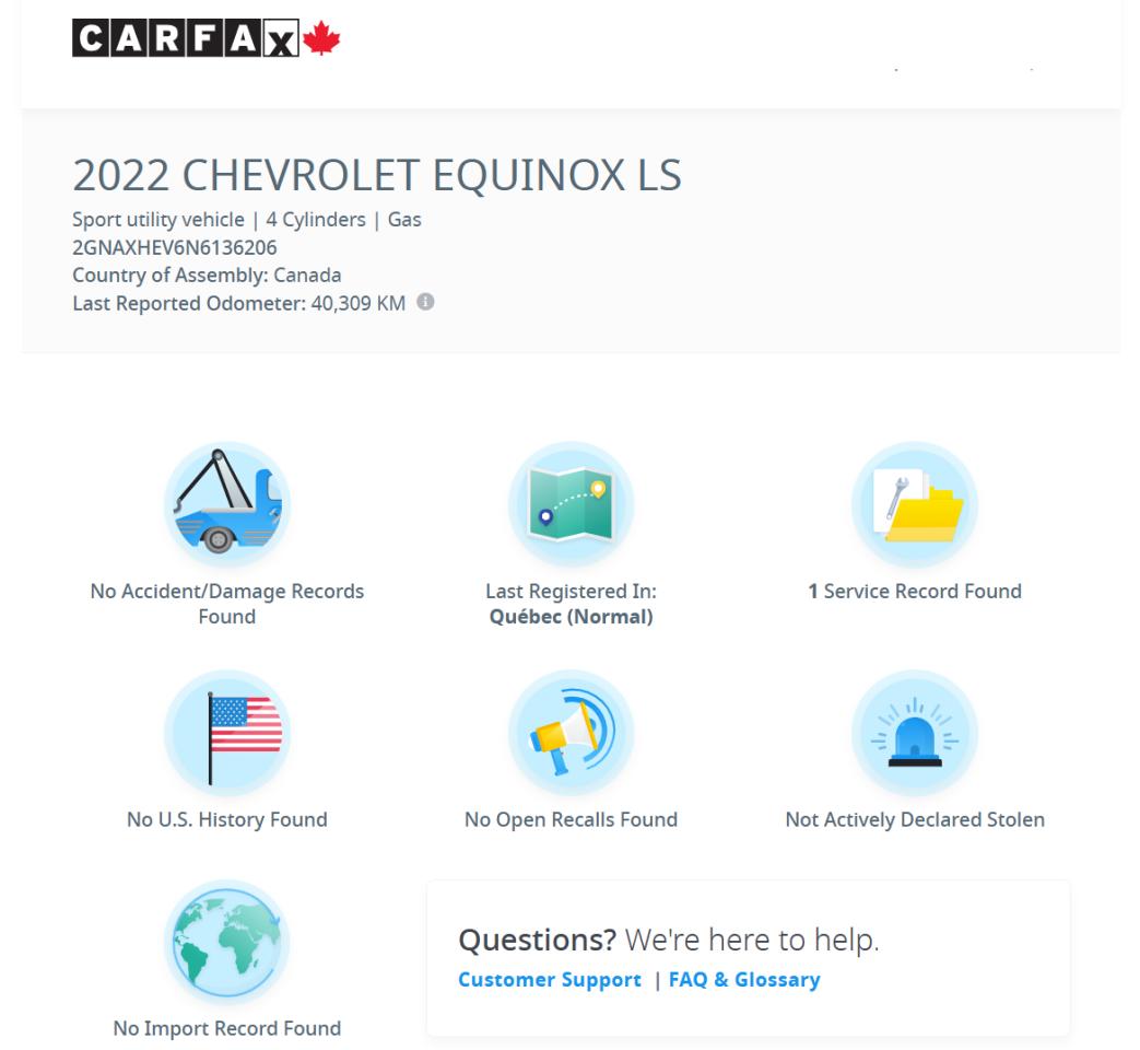 2022 Chevrolet Equinox LS+New Tires & Brakes+Collision Alert+CLEAN CARFAX Photo73