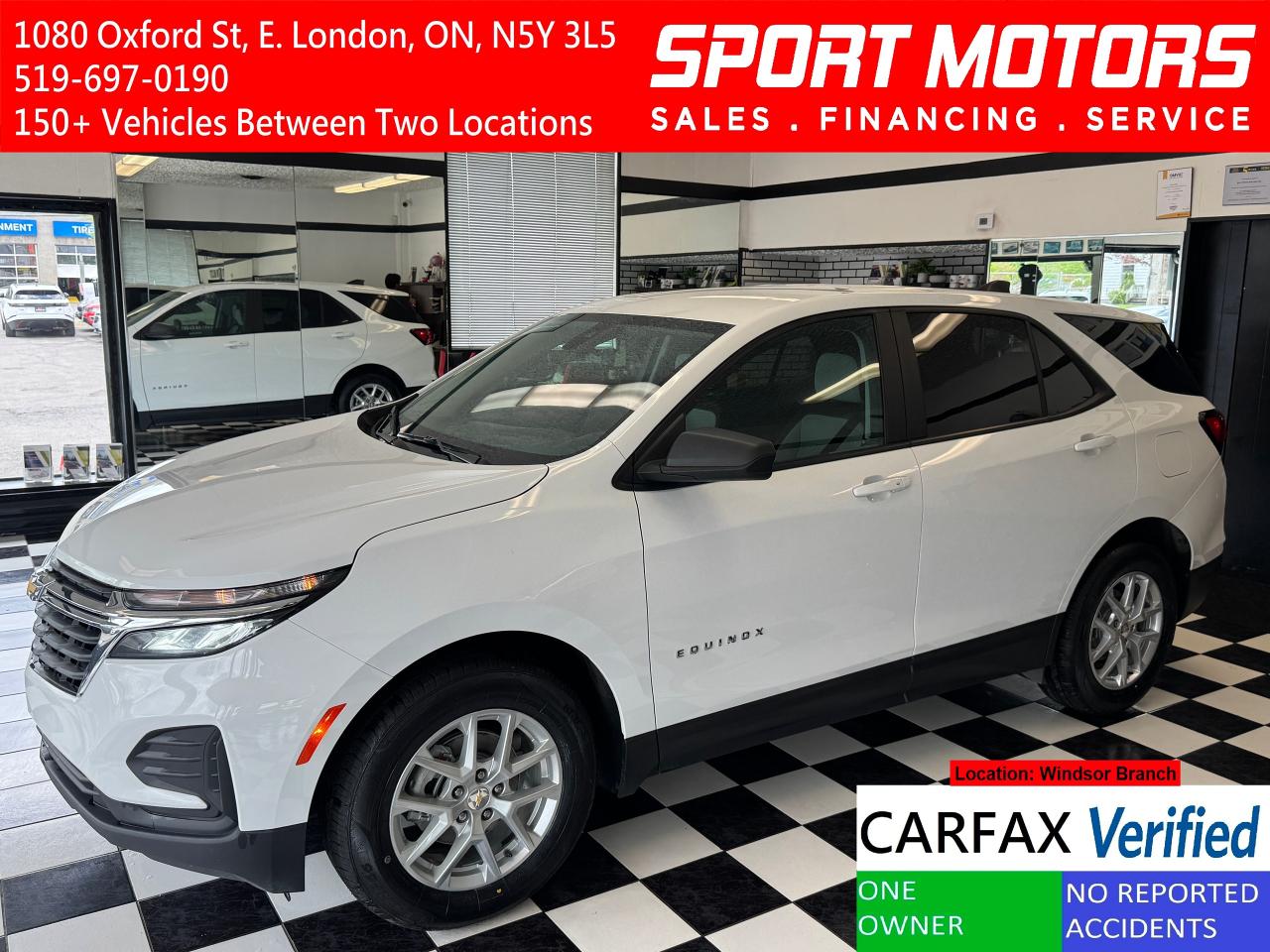 2022 Chevrolet Equinox LS+New Tires & Brakes+Collision Alert+CLEAN CARFAX