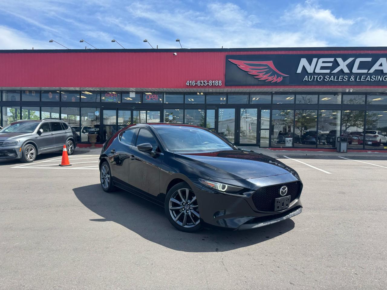 Used 2021 Mazda MAZDA3 SPORT GT I-ACTIV AWD LEATHER SUNROOF NAV L/ASSIST for sale in North York, ON