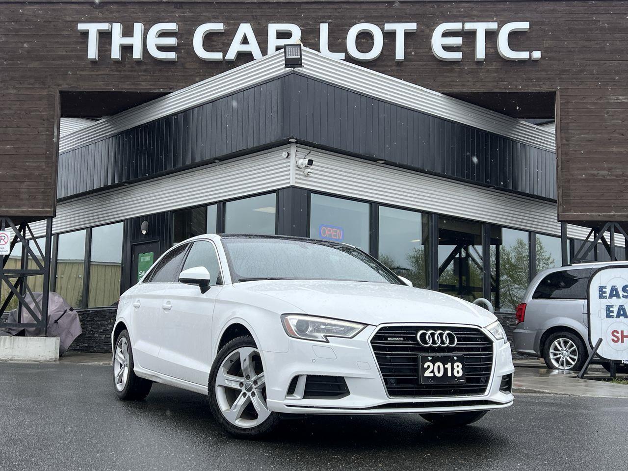 Used 2018 Audi A3 2.0T Komfort for sale in Sudbury, ON