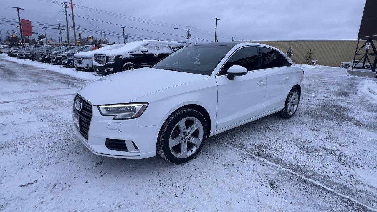 2018 Audi A3 2.0T Komfort HEATED LEATHER SEATS, MOONROOF, BACK UP CAM, SIRIUS XM, CRUISE CONTROL!! Photo