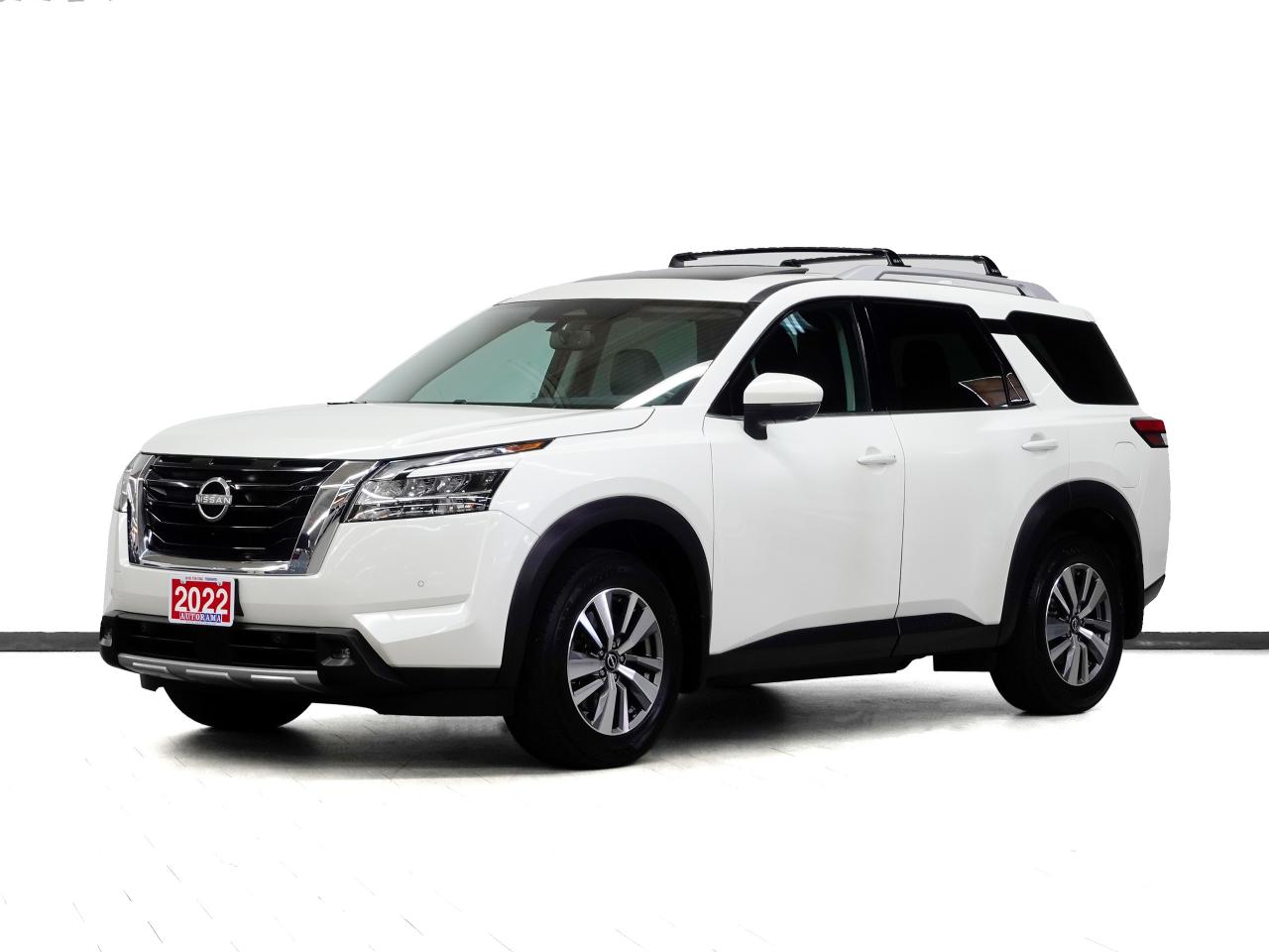 2022 Nissan Pathfinder SL | AWD | 8Pass | Nav | Sunroof | BSM | CarPlay