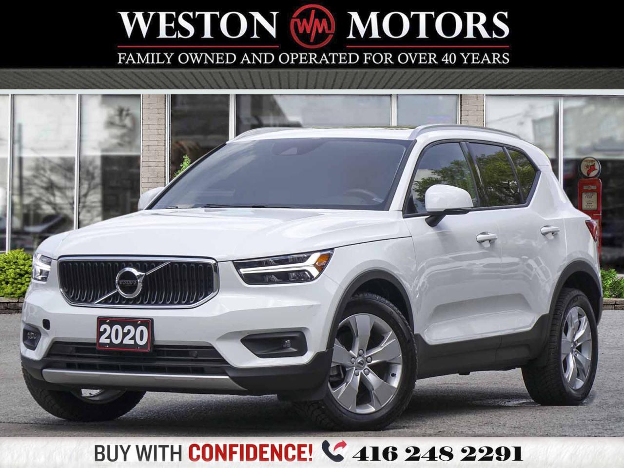 2020 Volvo XC40 MOMENTUM*AWD*HEATED SEATS & WHEEL*NAVI*SUNROOF