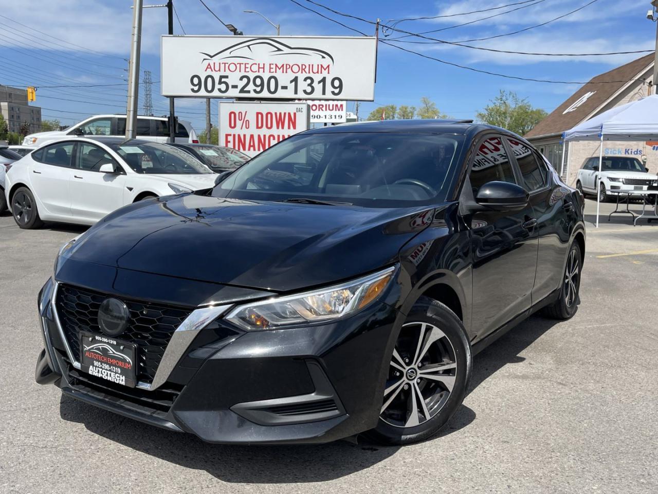 Used 2021 Nissan Sentra SV / Htd Seats / Blind Spot / Dual Climate for sale in Mississauga, ON