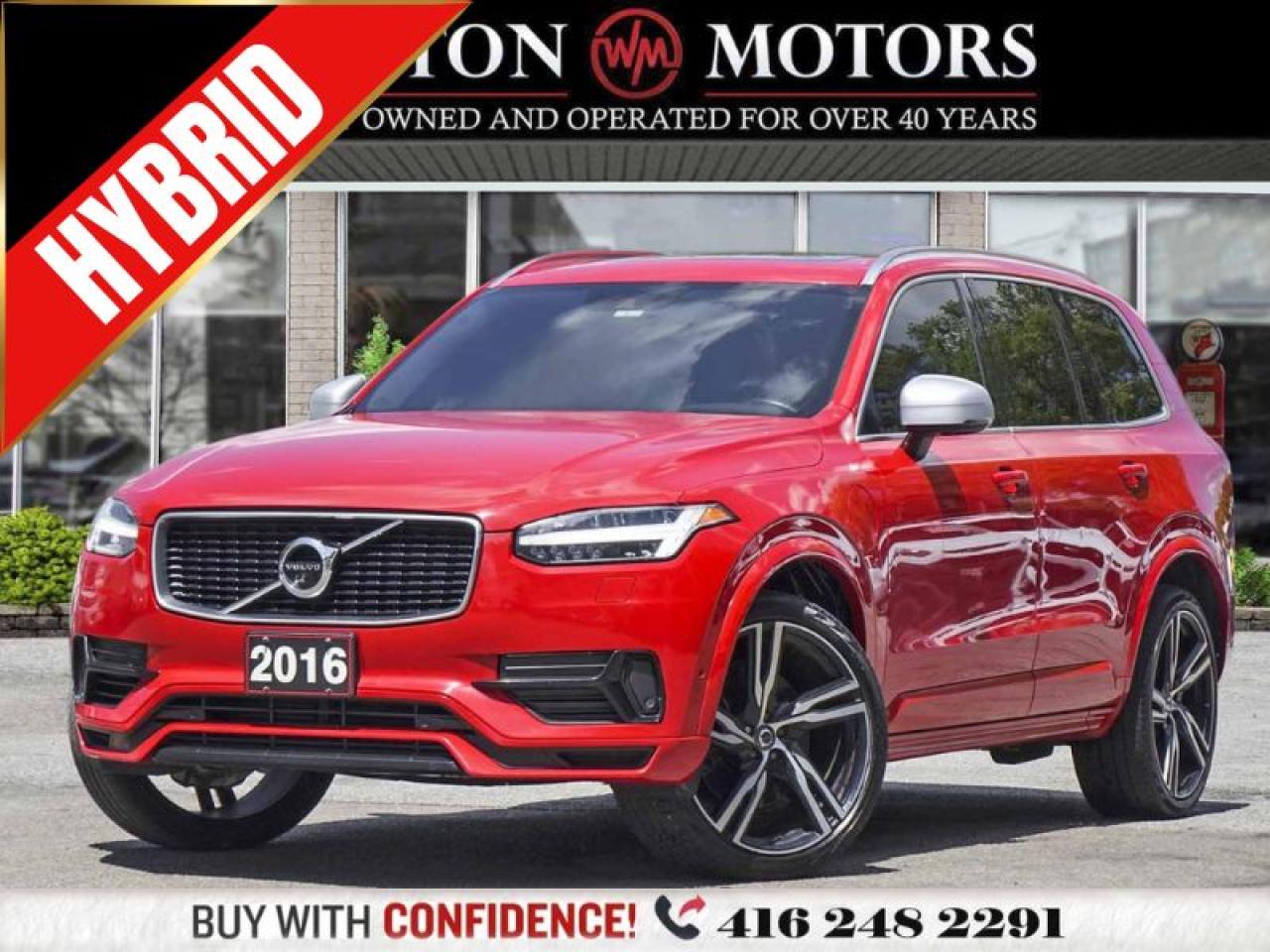 Used 2016 Volvo XC90 HYBRID*LEATHER*MOONROOF*REV-CAM*HEATED SEATS+WHEEL for sale in Toronto, ON