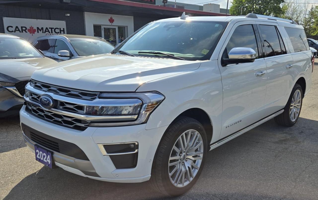 2024 Ford Expedition PLATINUM MAX / NO ACCIDENTS / NAV / ROOF / 1 OWNER