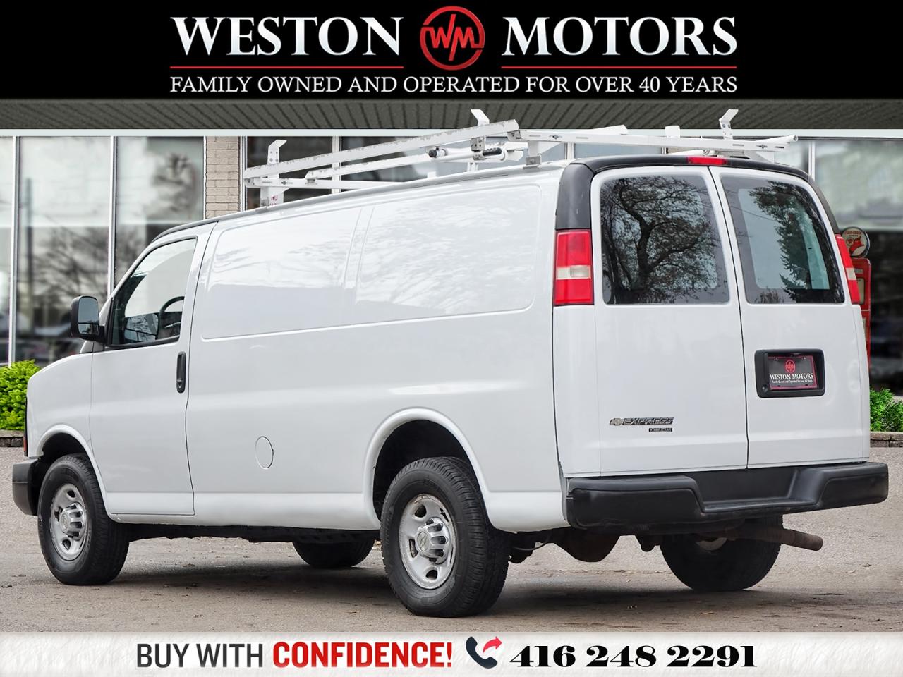 2013 Chevrolet Express 2500 ROOF RACK*SHELVING*REAR WINDOWS Photo4