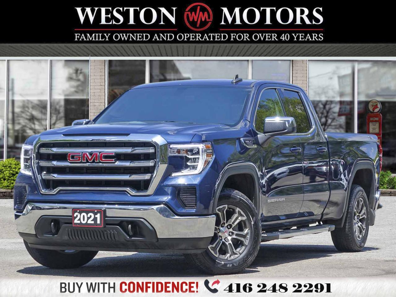 2021 GMC Sierra 1500 SLE*REV-CAM*DOUBLE CAB*HEATED SEATS