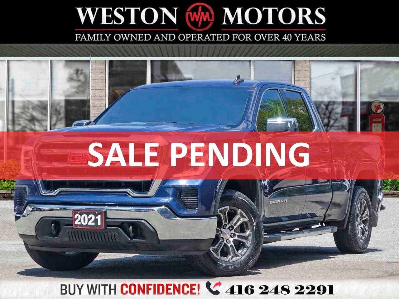 2021 GMC Sierra 1500 SLE*REV-CAM*DOUBLE CAB*HEATED SEATS