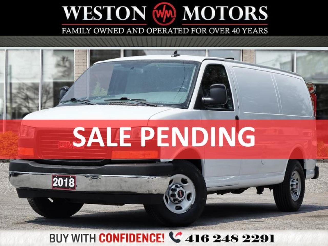 Used 2018 GMC Savana 3500 SHELVING*REV-CAM*SLIDING DOORS*POWER WINDOWS for sale in Toronto, ON