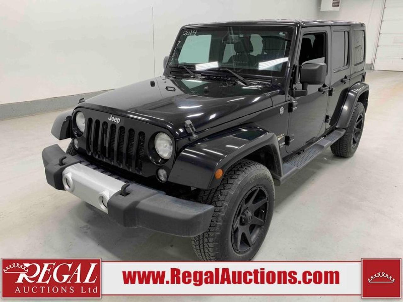 Used 2014 Jeep Wrangler Unlimited Sahara for sale in Calgary, AB