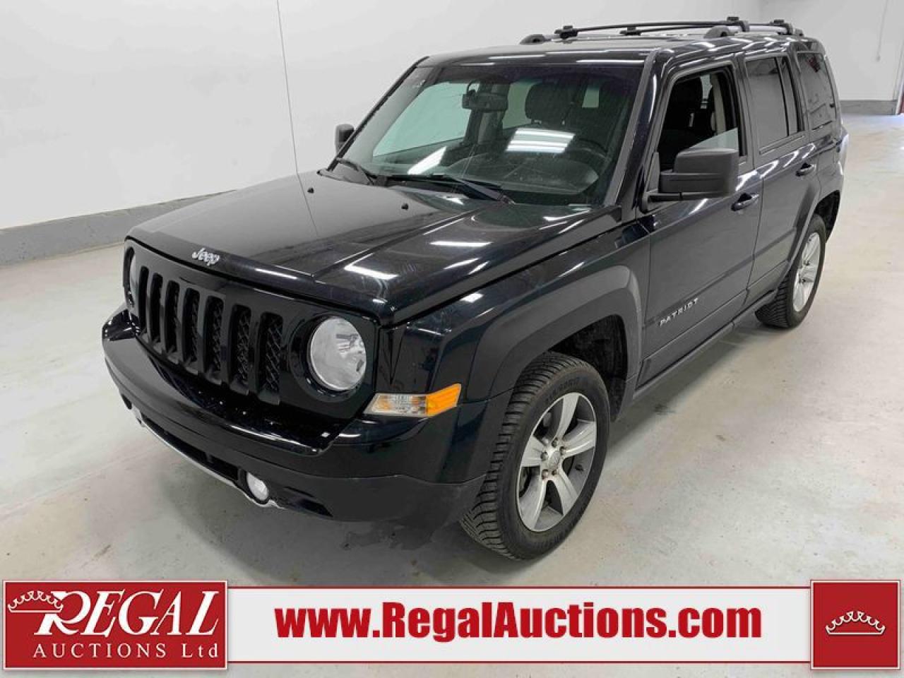 Used 2016 Jeep Patriot High Altitude for sale in Calgary, AB