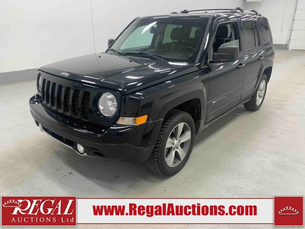 Used 2016 Jeep Patriot High Altitude for sale in Calgary, AB
