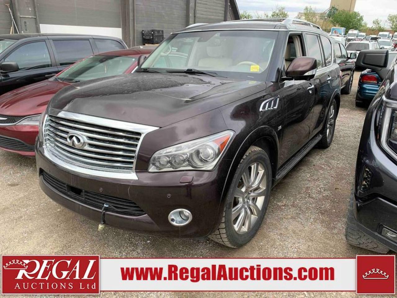 Used 2014 Infiniti QX80  for sale in Calgary, AB