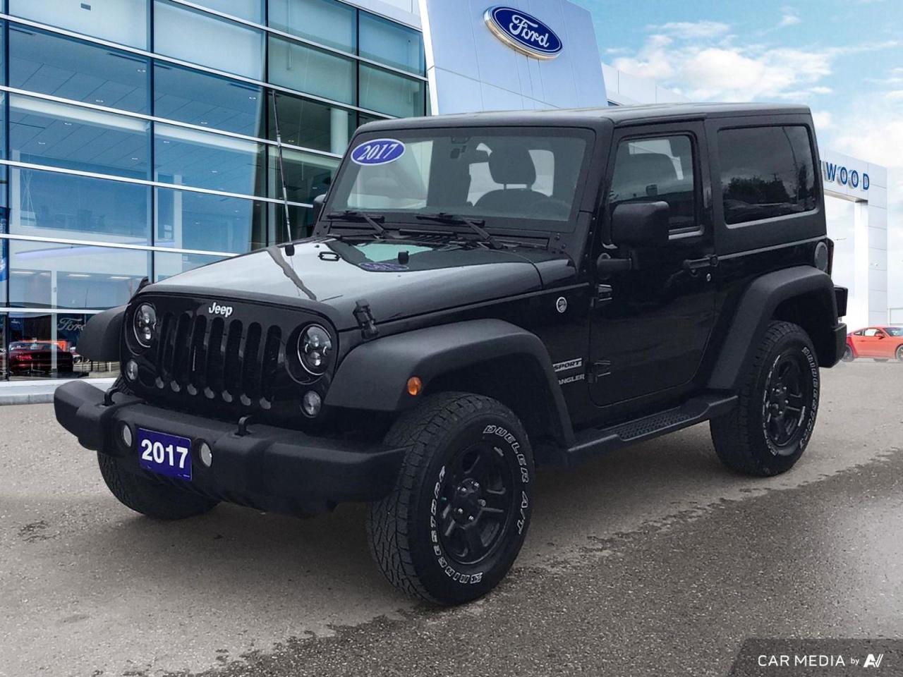 Used 2017 Jeep Wrangler Sport 4x4 | Local Vehicle | Hard Top | Air conditioning for sale in Winnipeg, MB