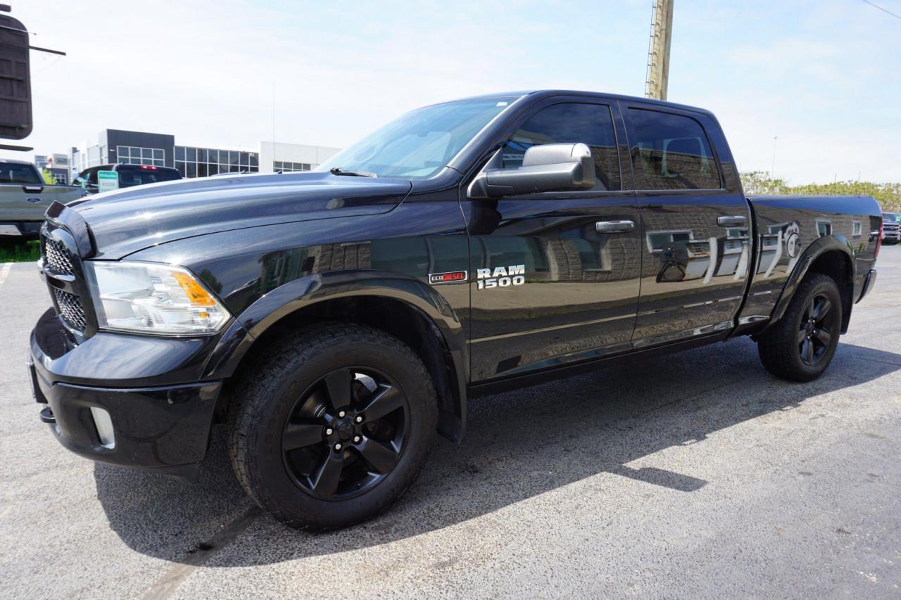 2016 RAM 1500 V6 DIESEL OUTDOORSMAN CREW 4WD CERTIFIED *ACCIDENT FREE*1 OWNER* NAV CAMERA BLUETOOTH HEATED SEATS CRUISE ALLOYS - Photo #3