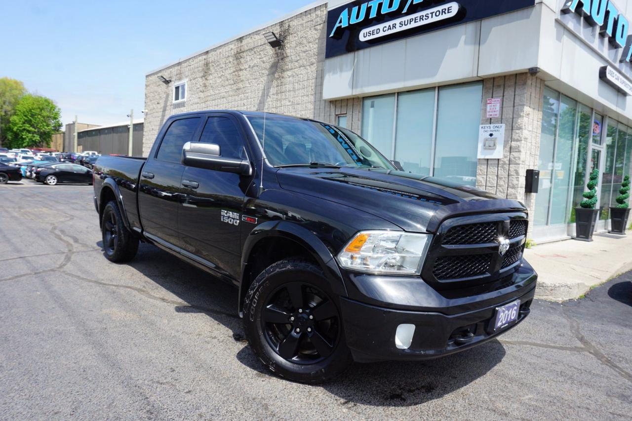 2016 RAM 1500 V6 DIESEL OUTDOORSMAN CREW 4WD CERTIFIED *ACCIDENT FREE*1 OWNER* NAV CAMERA BLUETOOTH HEATED SEATS CRUISE ALLOYS - Photo #8
