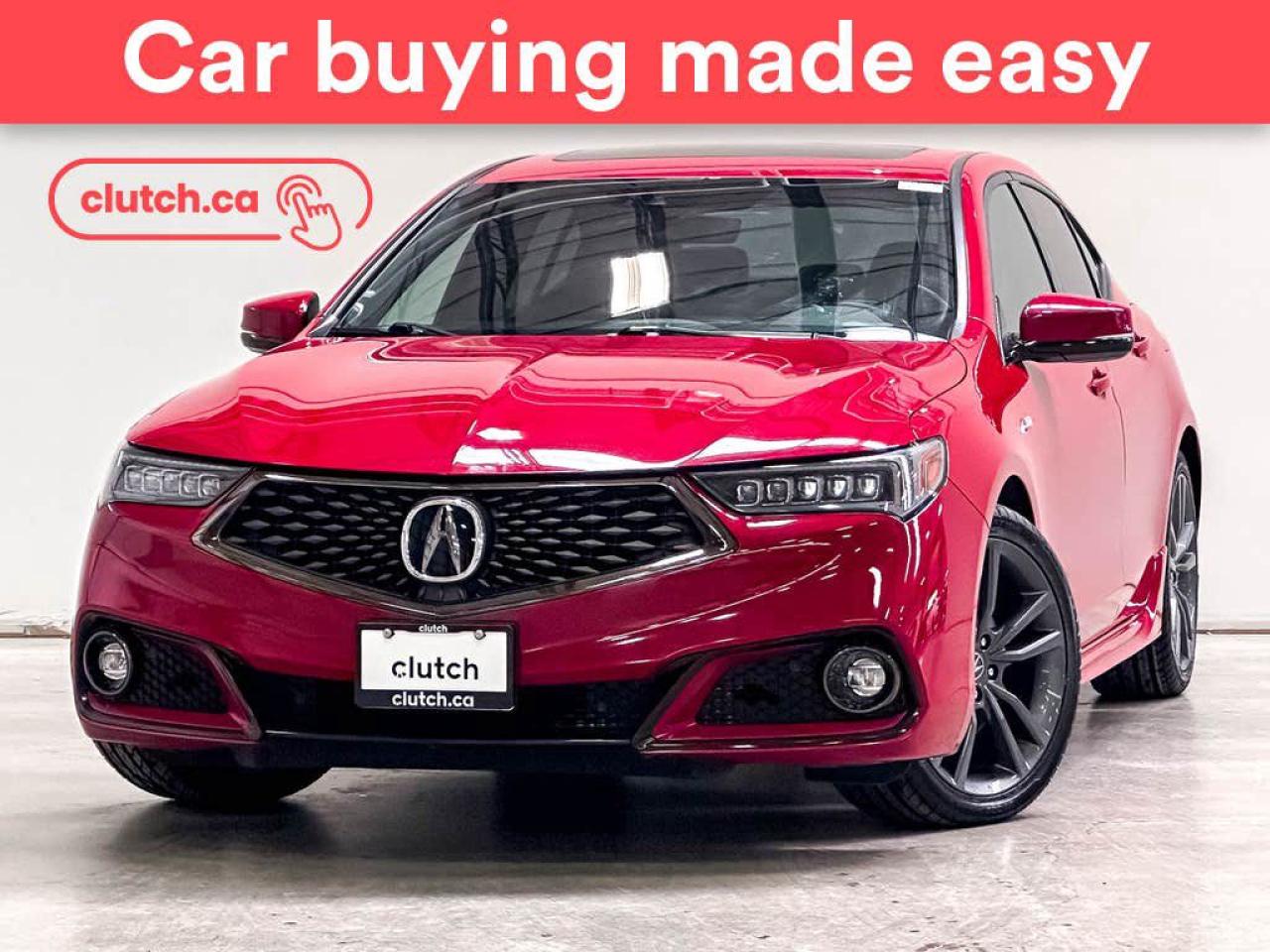 Used 2019 Acura TLX SH-AWD Tech A-Spec w/ Apple CarPlay, Heated Front Seats, Rearview Cam for sale in Toronto, ON