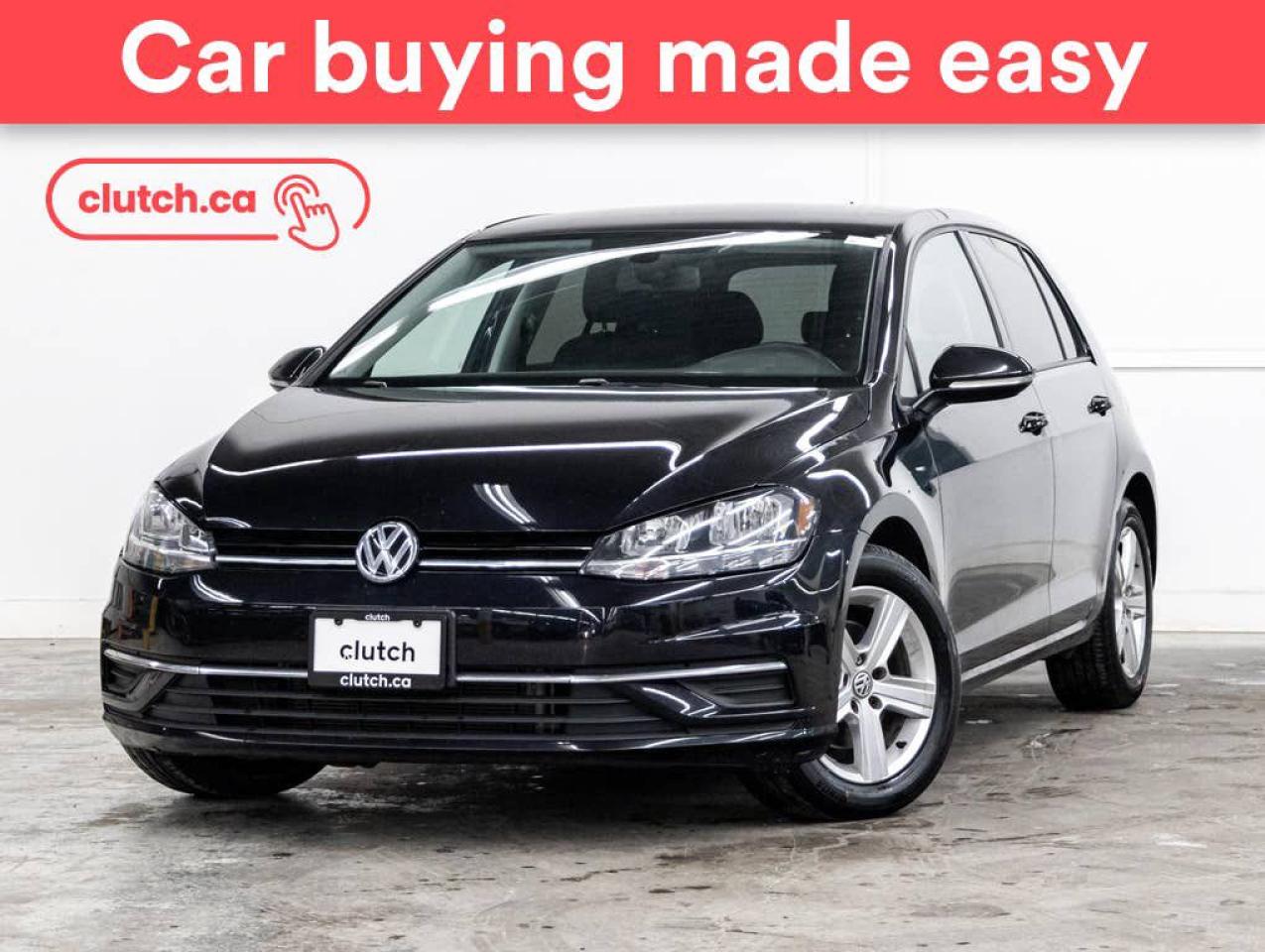 Used 2021 Volkswagen Golf Comfortline w/ Apple CarPlay & Android Auto, Rearview Cam, Nav for sale in Toronto, ON