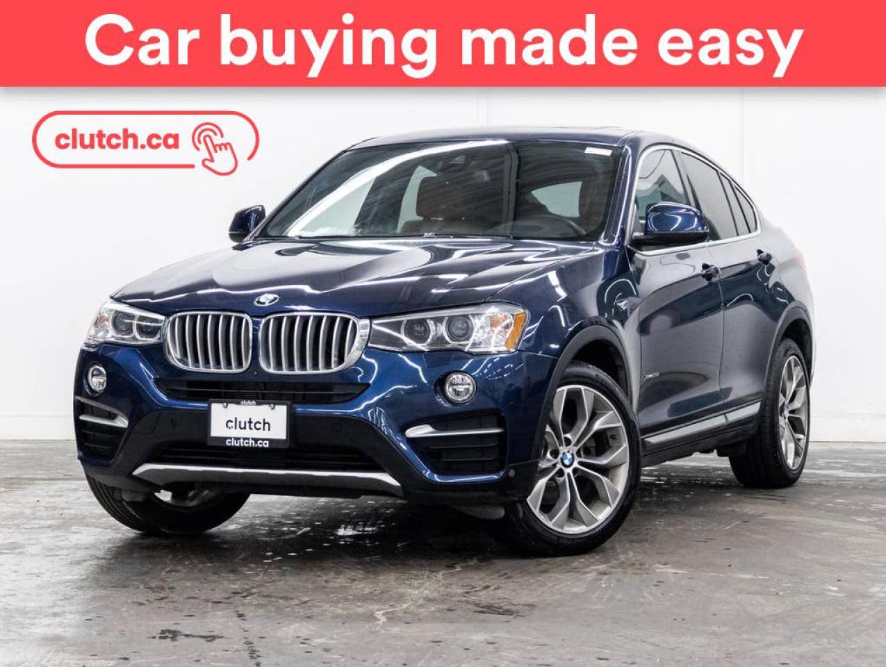 Used 2018 BMW X4 xDrive 28i AWD w/Apple CarPlay, Heated Front Seats, Rearview Cam for sale in Toronto, ON