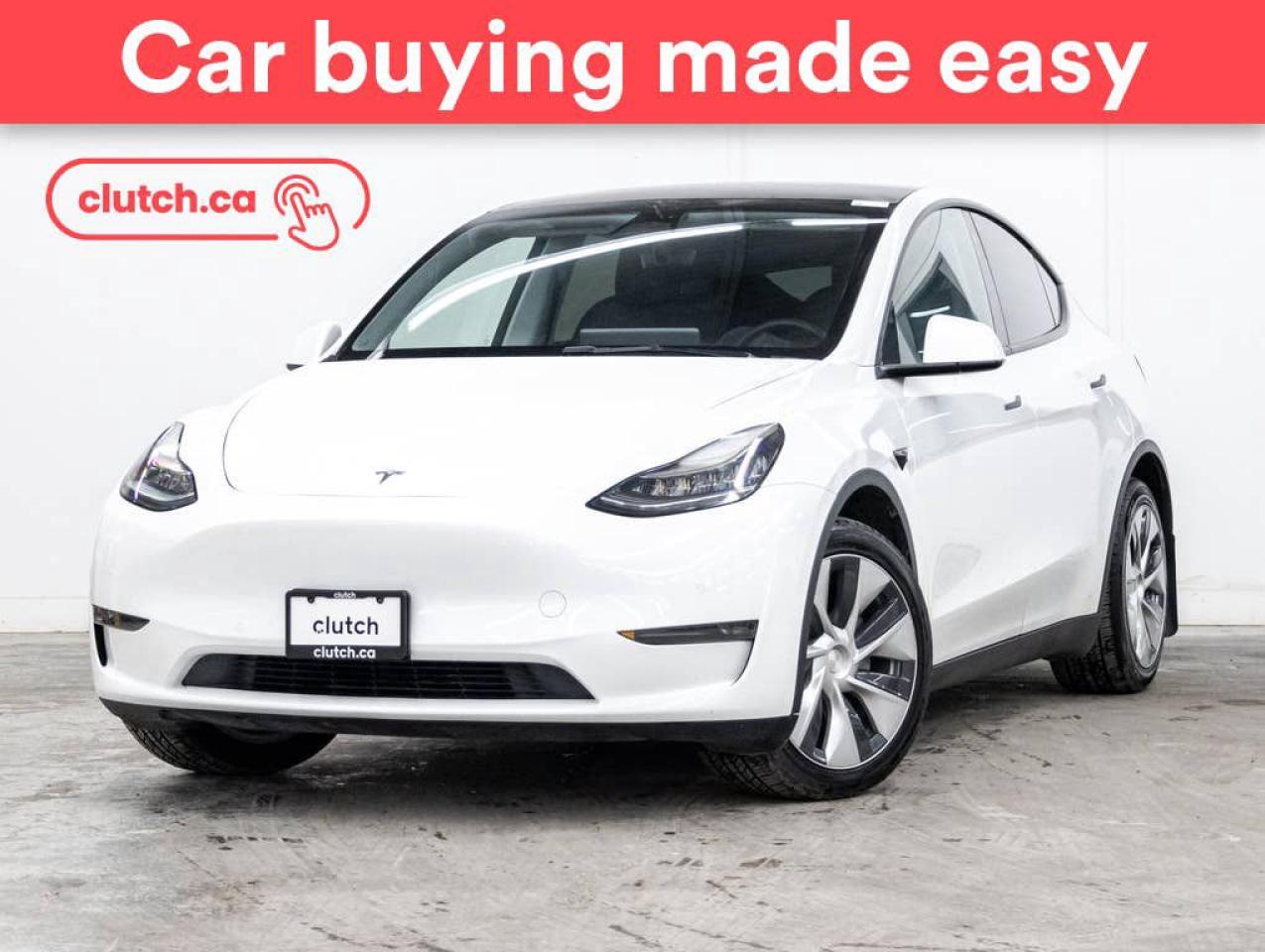 Used 2020 Tesla Model Y Long Range AWD w/ Front Heated Seats, Rearview Cam, Climate Control for sale in Toronto, ON