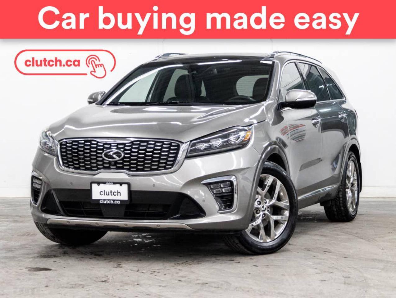 Used 2019 Kia Sorento SXL V6 AWD w/ Apple CarPlay & Android Auto, Rearview Cam, Nav for sale in Toronto, ON