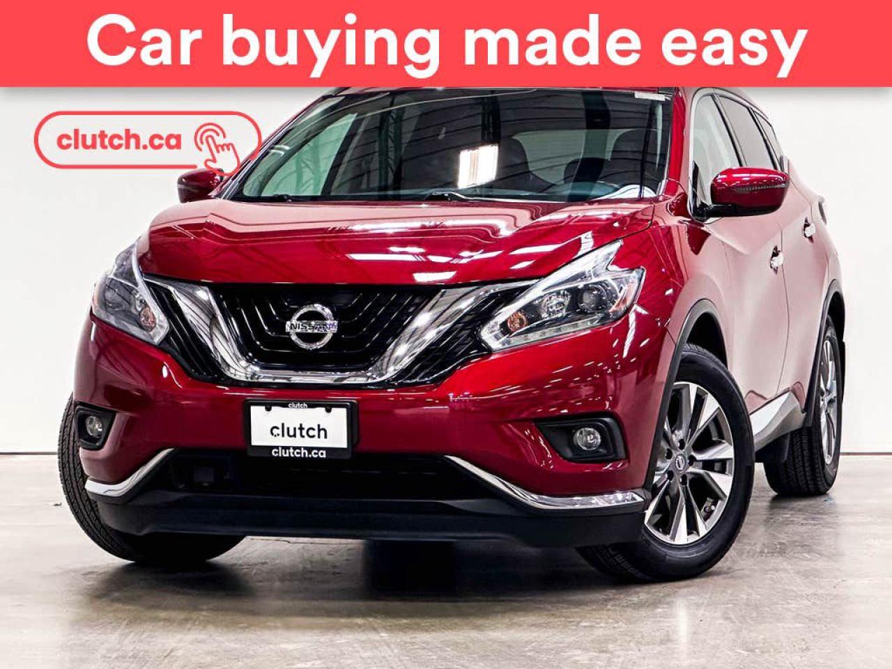 Used 2018 Nissan Murano SV AWD w/ Apple CarPlay, Heated Front Seats, Rearview Cam for sale in Toronto, ON
