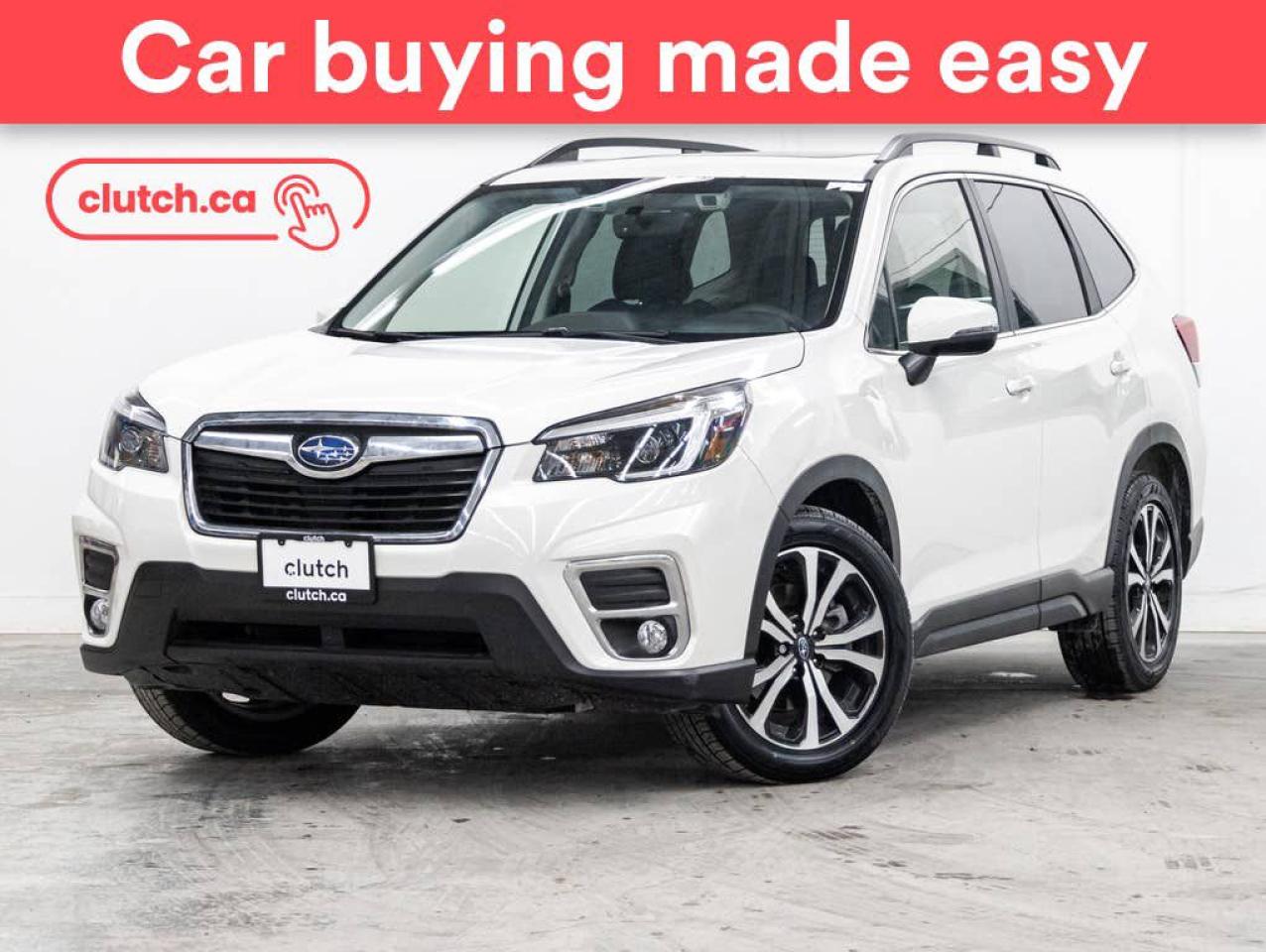 Used 2021 Subaru Forester 2.5i Limited AWD w/Apple CarPlay & Android Auto, Heated Front Seats, Backup Cam for sale in Toronto, ON