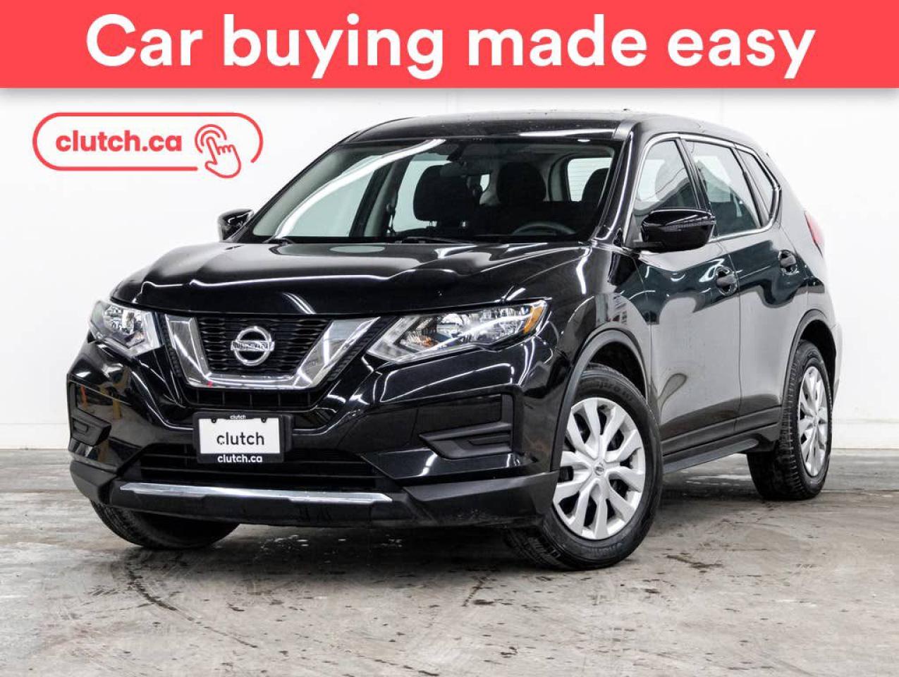 Used 2017 Nissan Rogue S w/ Front Heated Seats, Rearview Cam, Climate Control for sale in Toronto, ON