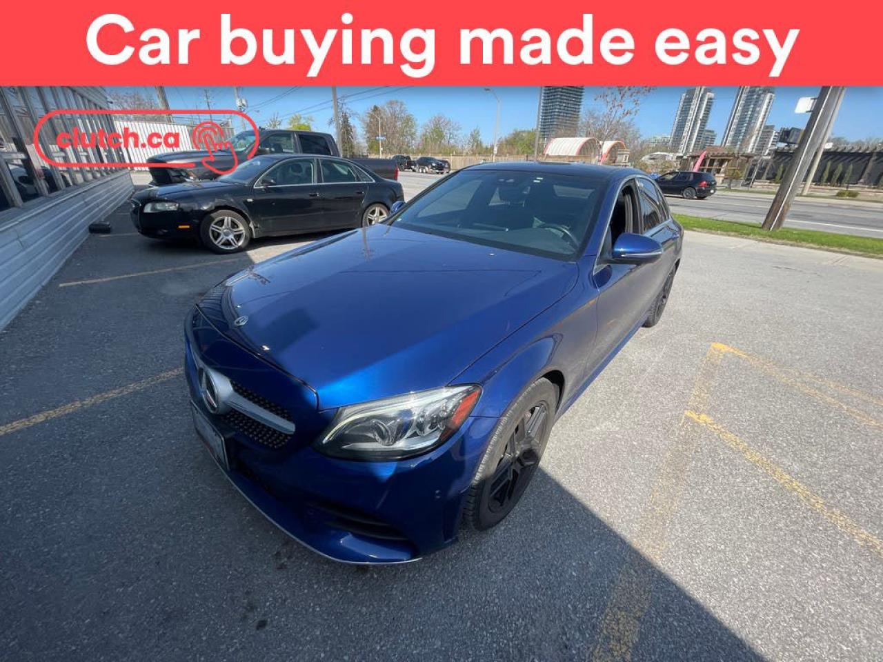 Used 2020 Mercedes-Benz C-Class C 300 4Matic AWD w/ Apple CarPlay & Android Auto, Rearview Cam, Nav for sale in Toronto, ON