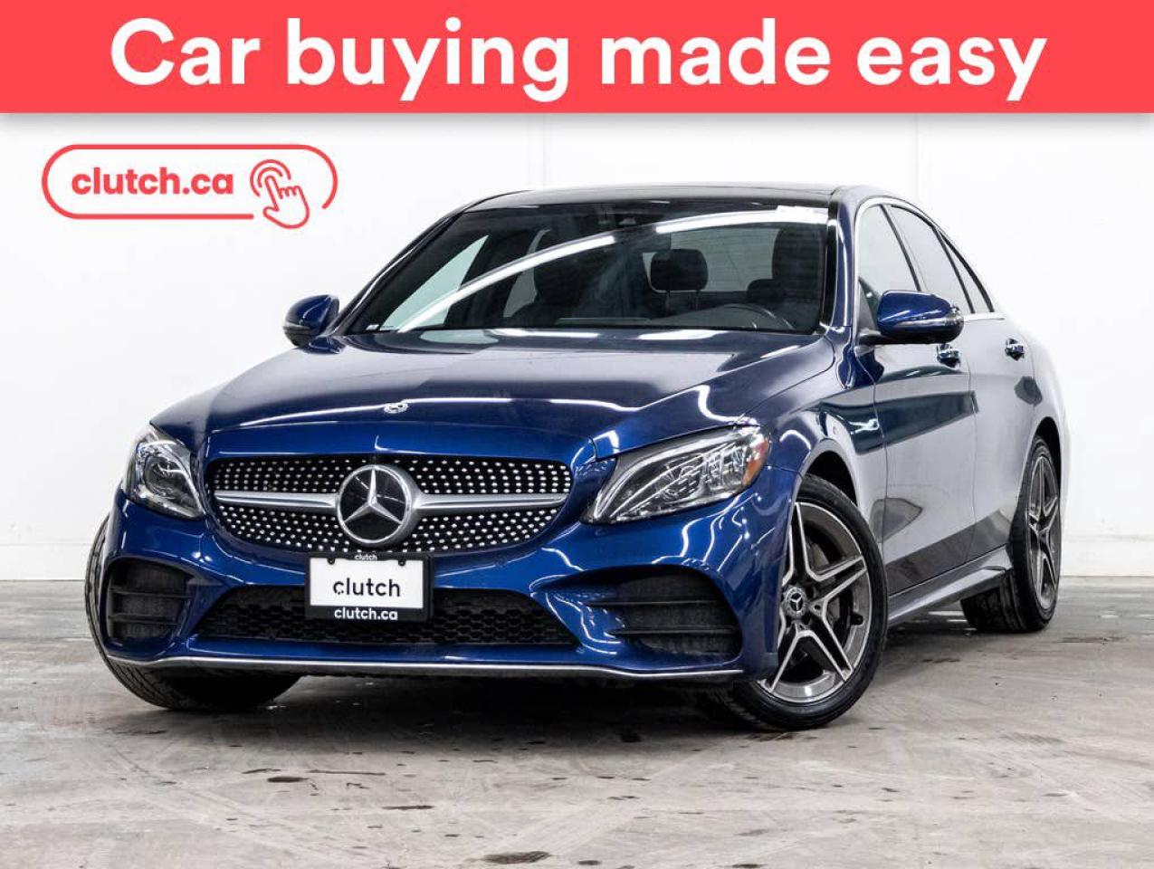 Used 2020 Mercedes-Benz C-Class C 300 4Matic AWD w/ Apple CarPlay & Android Auto, Rearview Cam, Nav for sale in Toronto, ON