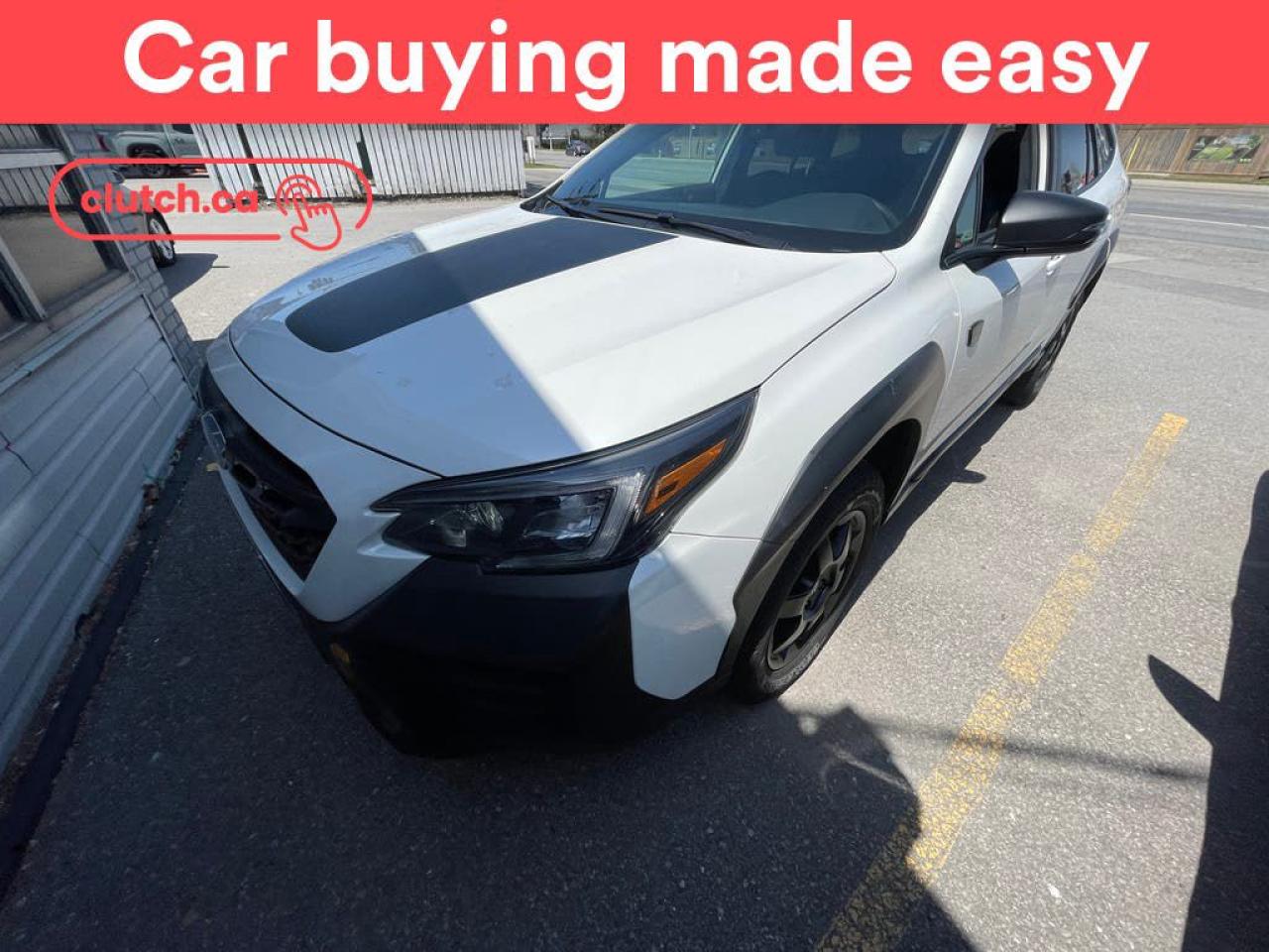 Used 2022 Subaru Outback Wilderness AWD w/ Apple CarPlay & Android Auto, Rearview Cam, Dual Zone A/C for sale in Toronto, ON