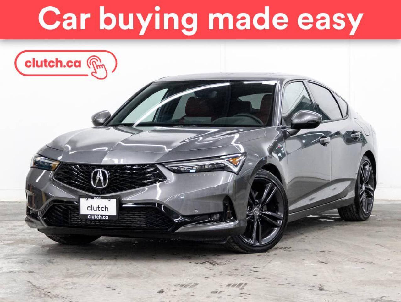Used 2025 Acura Integra Elite A-Spec w/Apple CarPlay, Heated Front Seats, Rearview Cam for sale in Toronto, ON
