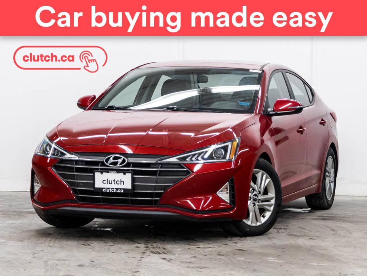 Used 2019 Hyundai Elantra Preferred w/Apple CarPlay & Android Auto, Heated Front Seats, Backup Cam for sale in Toronto, ON