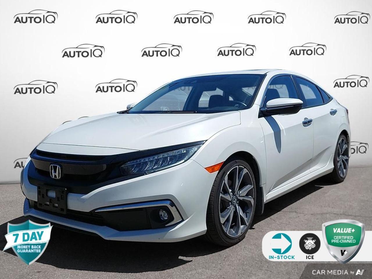 Used 2020 Honda Civic Touring - NAVIGATION - HONDA LANE WATCH - LEATHER for sale in Hamilton, ON