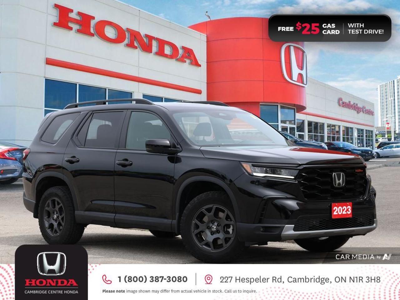 Used 2023 Honda Pilot TrailSport HONDA SENSING TECHNOLOGIES | REARVIEW CAMERA | APPLE CARPLAY™/ANDROID AUTO™ for sale in Cambridge, ON