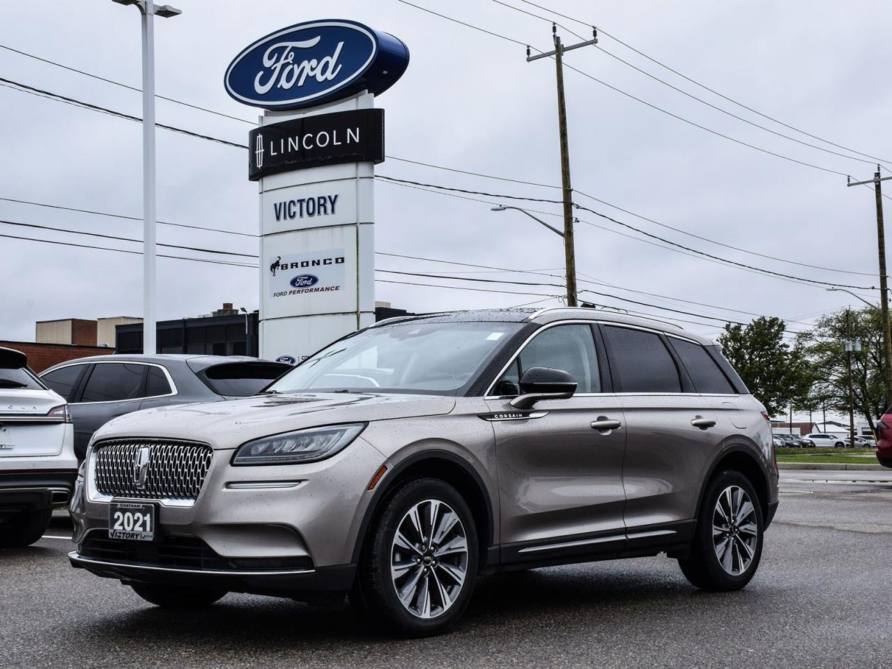 Used 2021 Lincoln Corsair Reserve Panoroof | BLIS | Heated/Cooled Seats | for sale in Chatham, ON