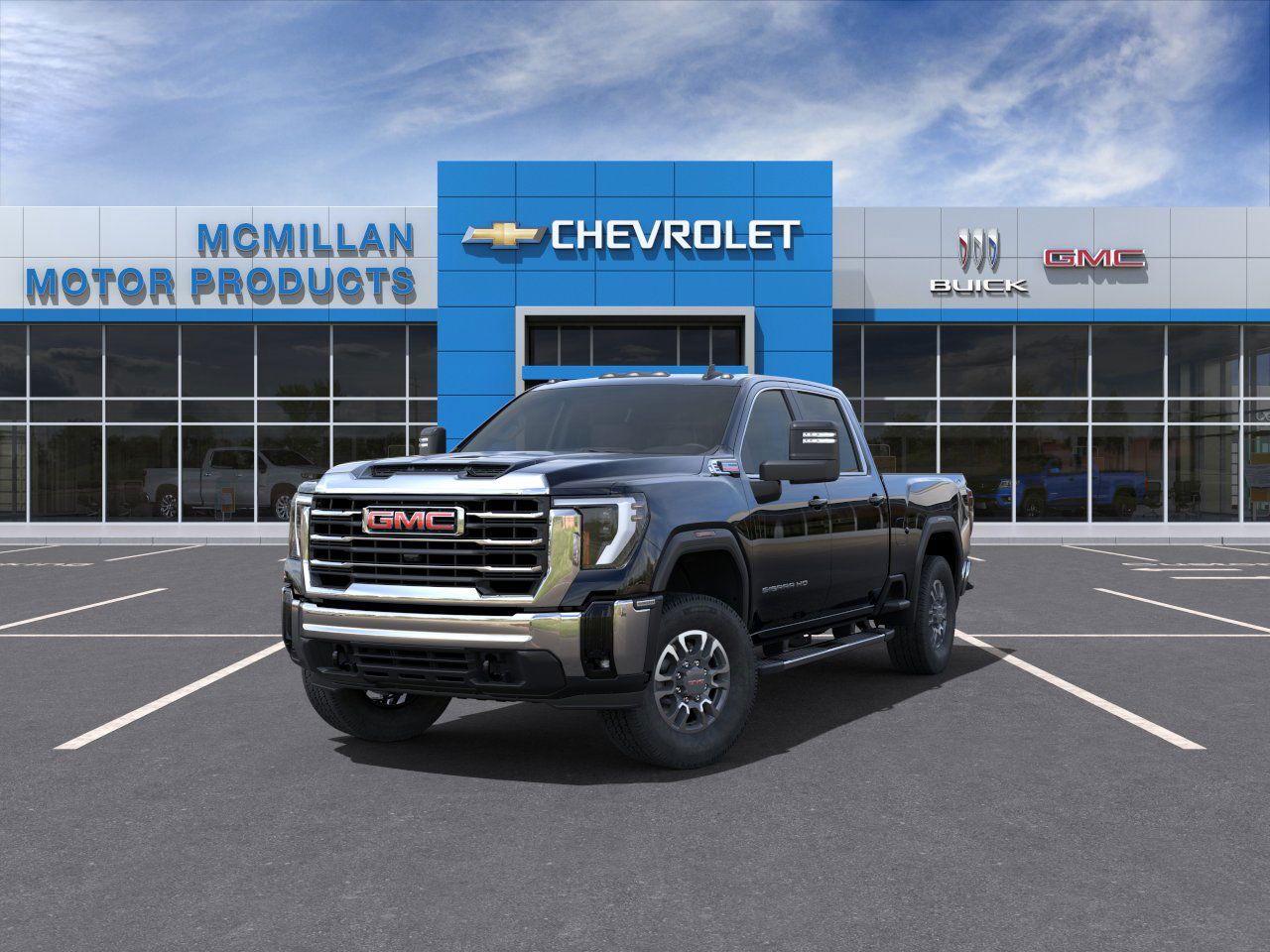 New 2025 GMC Sierra 3500 HD ASSIST STEPS, SLE VALUE PACK, ALL WEATHER LINERS for sale in Kipling, SK