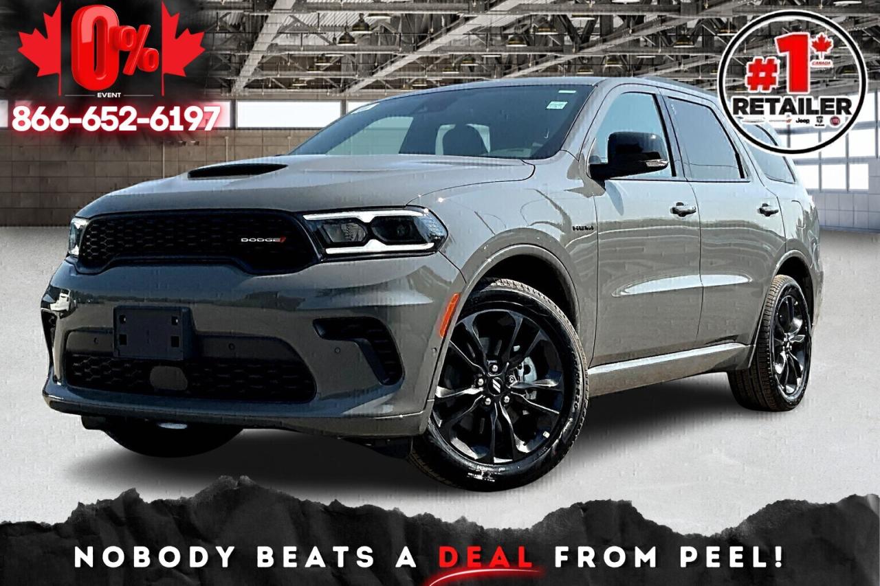 New 2025 Dodge Durango RT PLUS AWD | Leather | Sunroof | Blacktop | HEMI for sale in Mississauga, ON