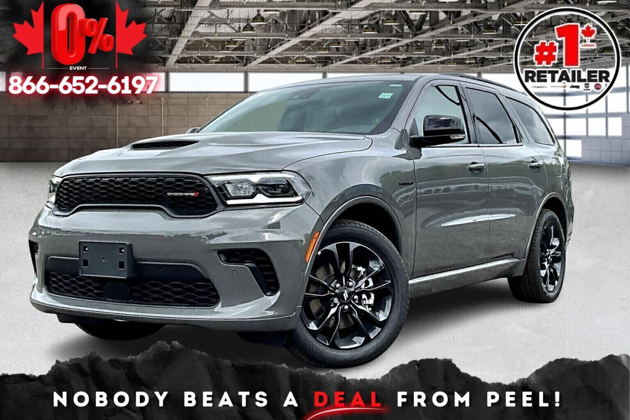 New 2025 Dodge Durango RT PLUS AWD | Leather | Sunroof | Blacktop | HEMI for sale in Mississauga, ON
