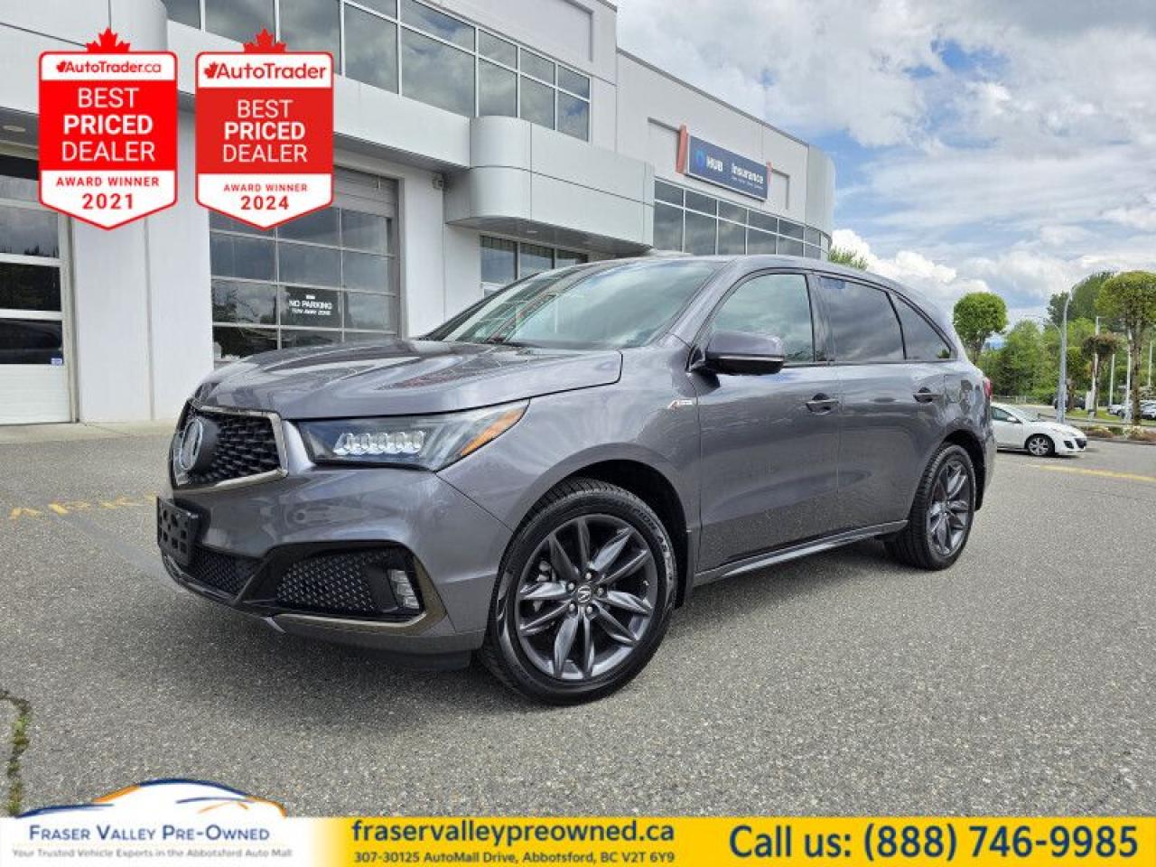 Used 2019 Acura MDX A-Spec SH-AWD  Local, Clean, No Accidents, Fully L for sale in Abbotsford, BC