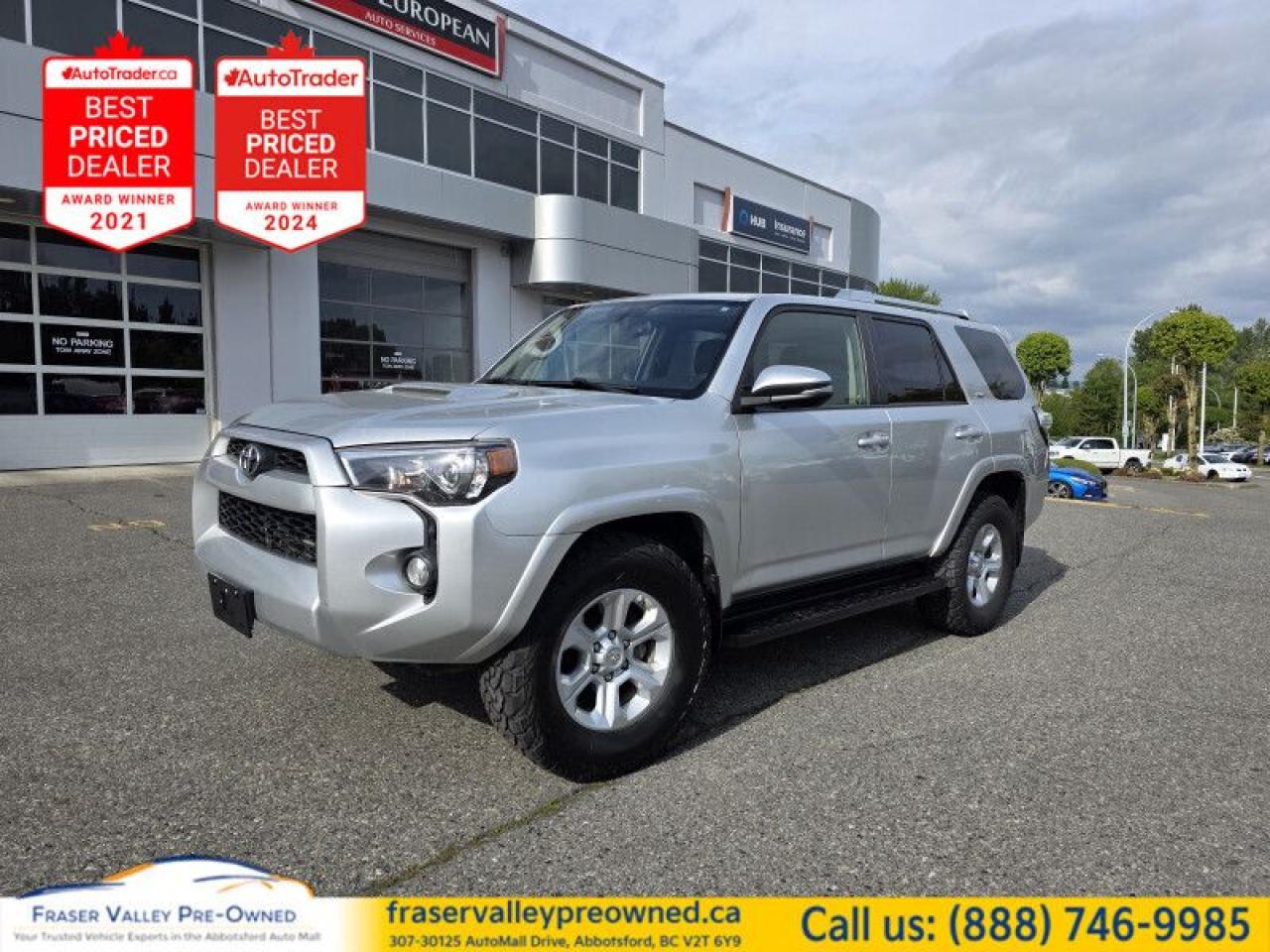 Used 2017 Toyota 4Runner SR5  - Navigation -  Bluetooth for sale in Abbotsford, BC