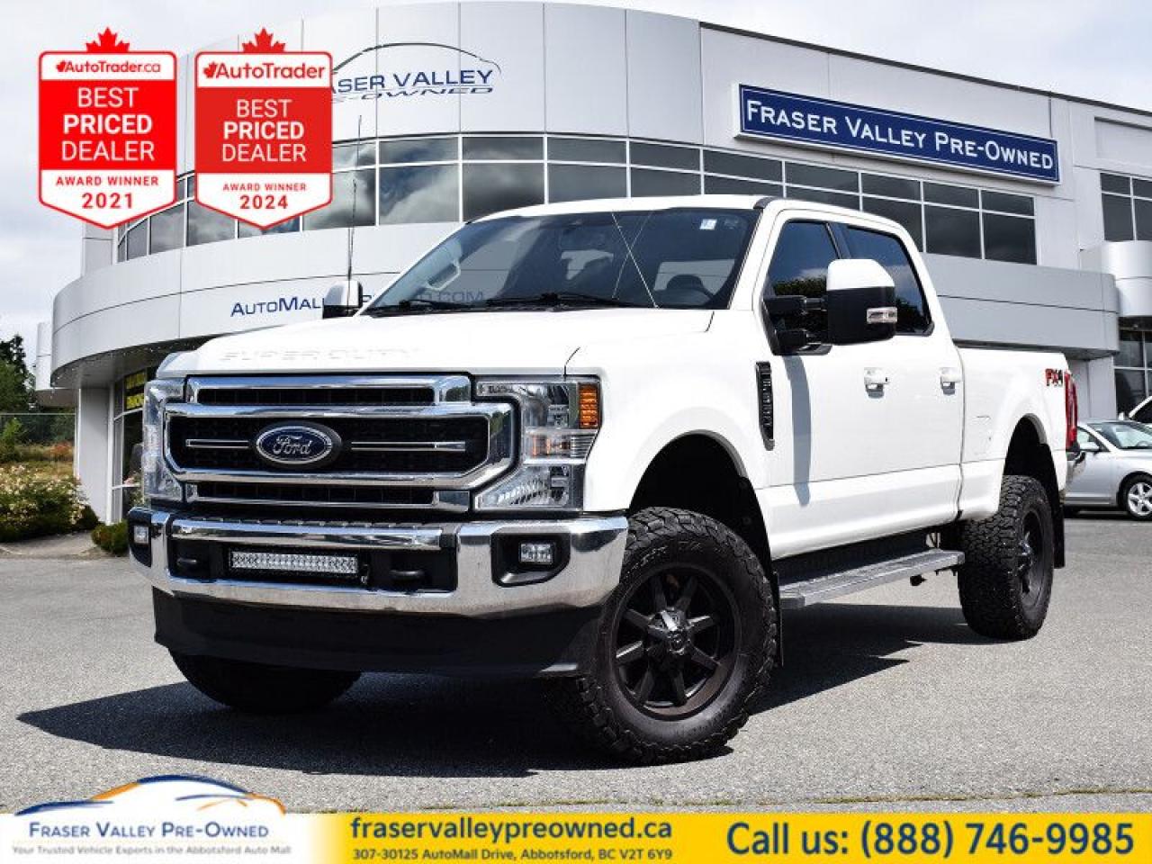 Used 2021 Ford F-350 Super Duty Lariat  7.3L Gas | Level Kit | Very Clean Truck for sale in Abbotsford, BC