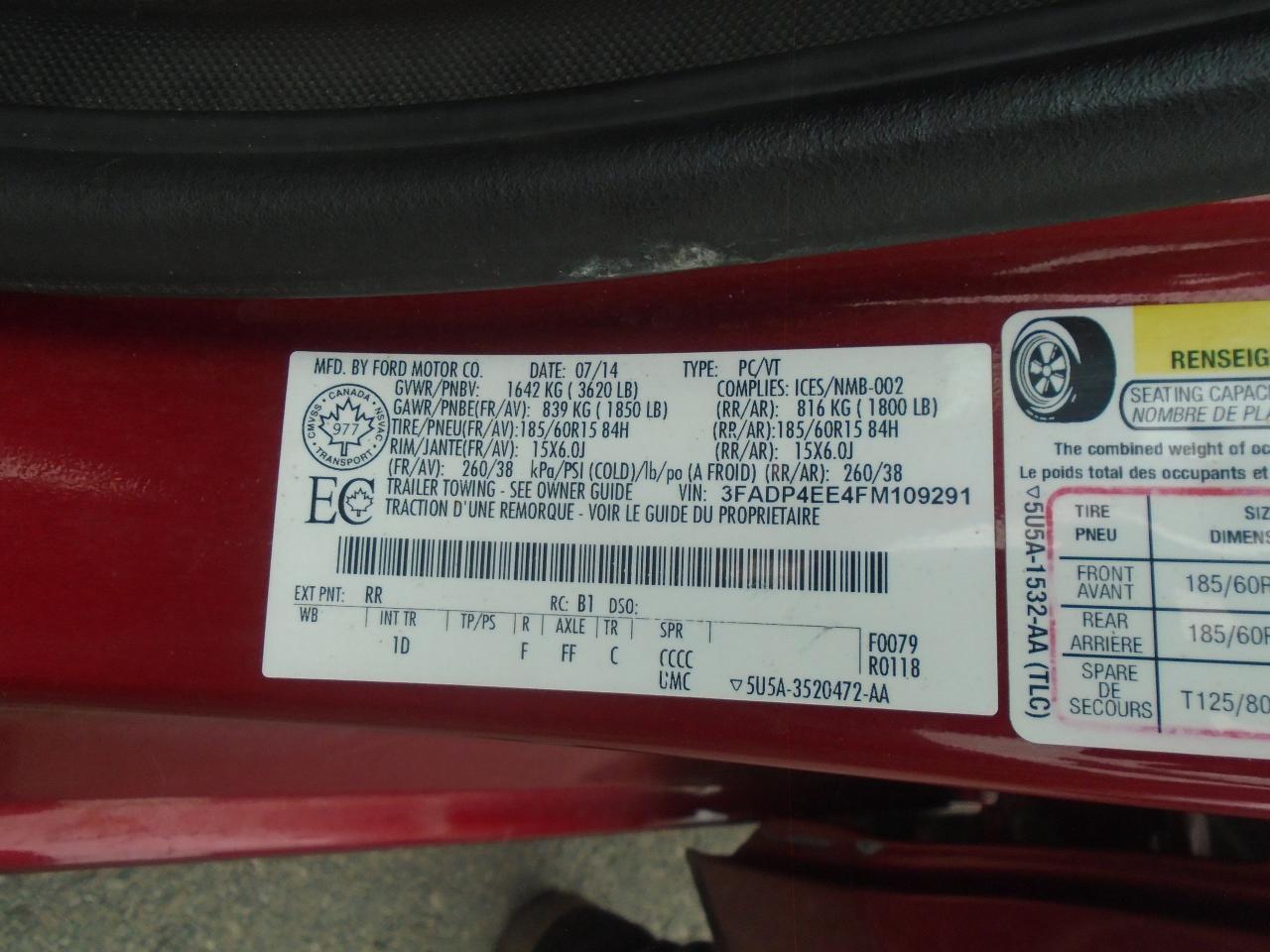2015 Ford Fiesta 5dr HB SE - Photo #23