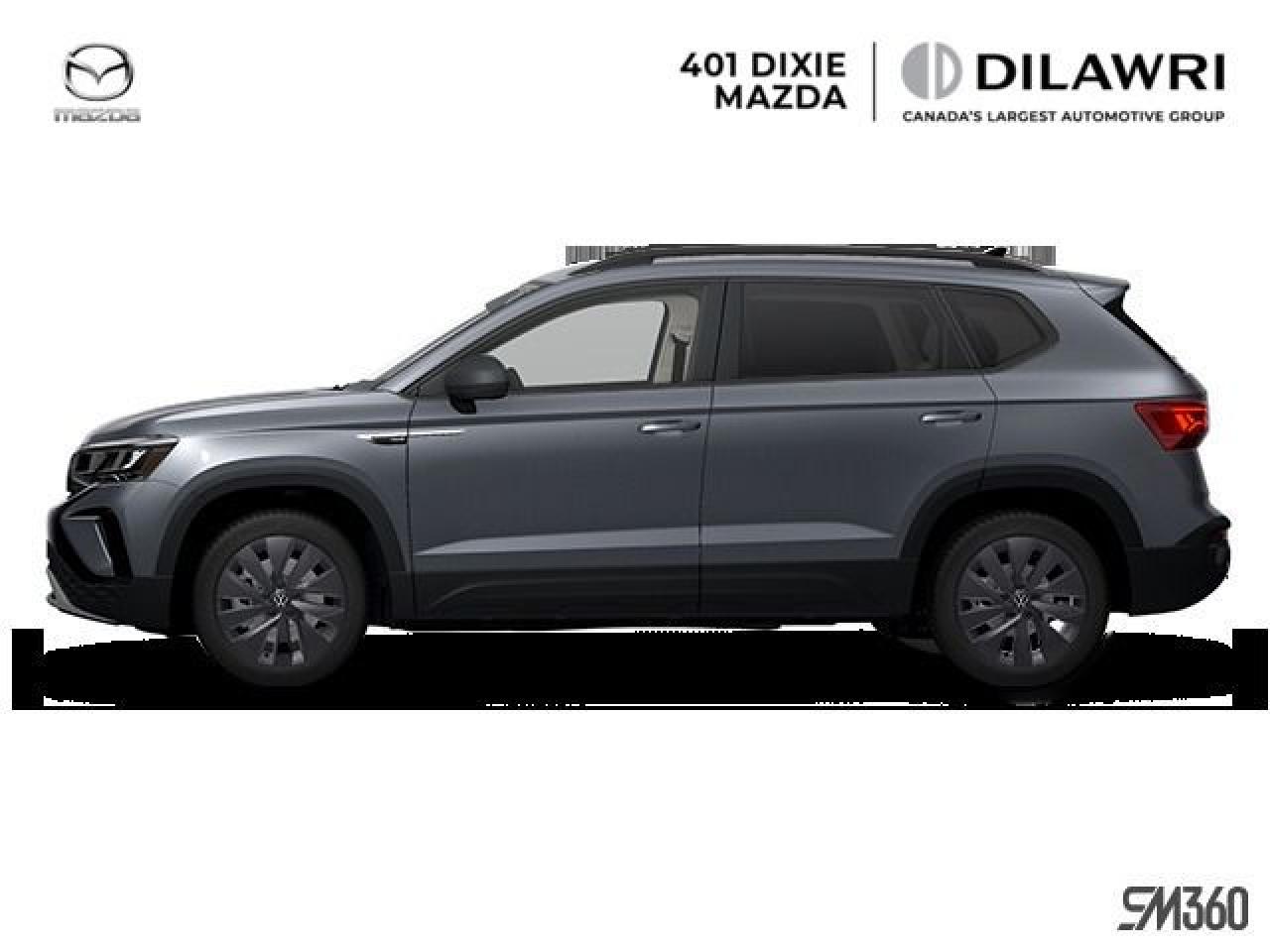 Used 2023 Volkswagen Taos Trendline 1.5T 7sp at DSG w/ Tip 4M EOP CARPLAY|RE for sale in Mississauga, ON