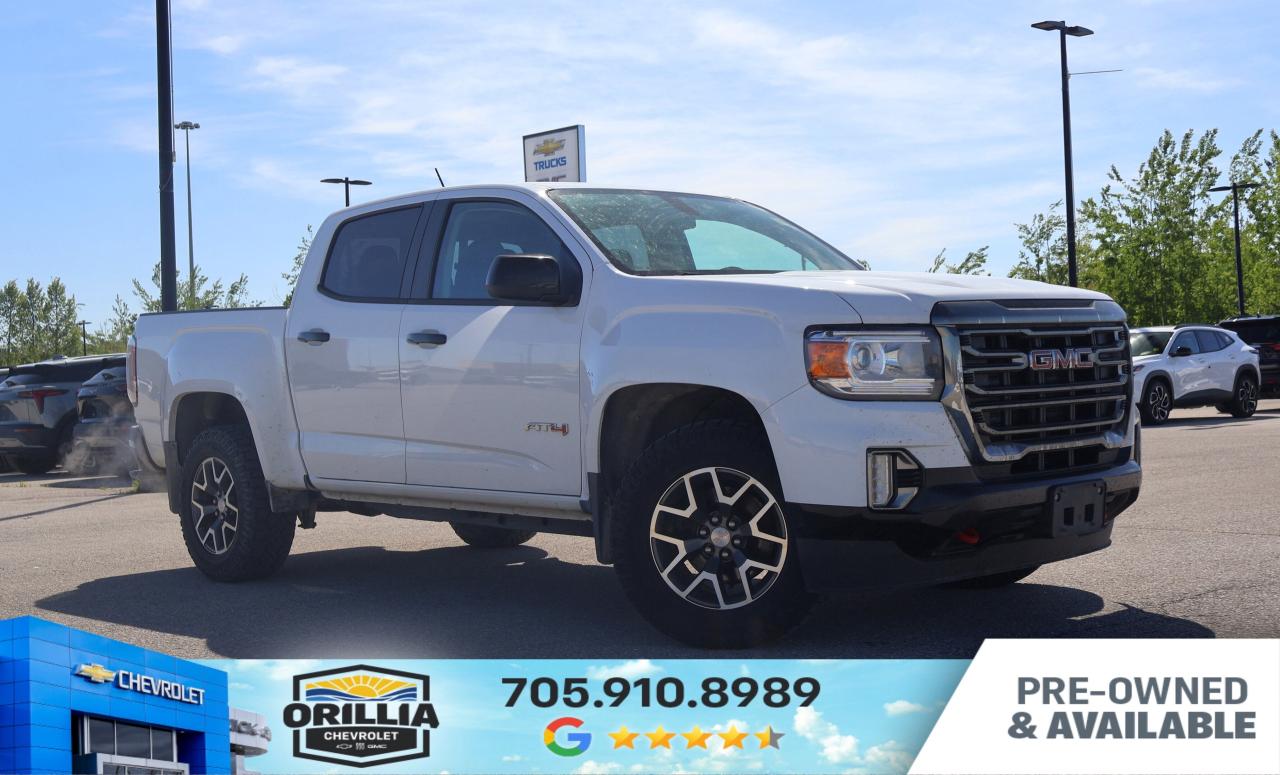 Used 2021 GMC Canyon AT4 | WiFi Hotspot | for sale in Orillia, ON
