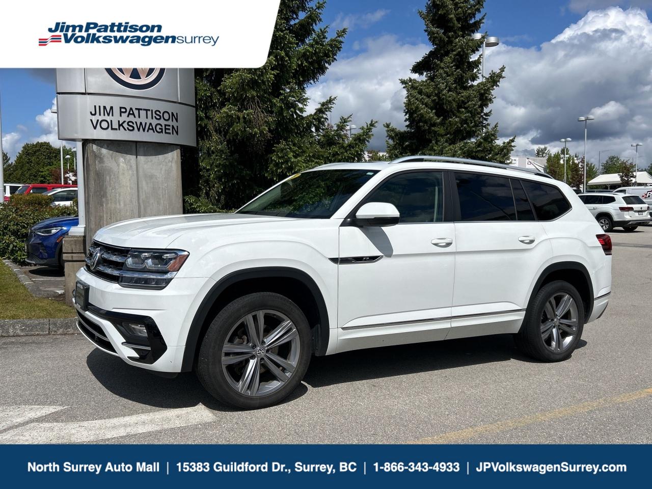 Used 2018 Volkswagen Atlas Highline 3.6 FSI 4MOTION CPO for sale in Surrey, BC