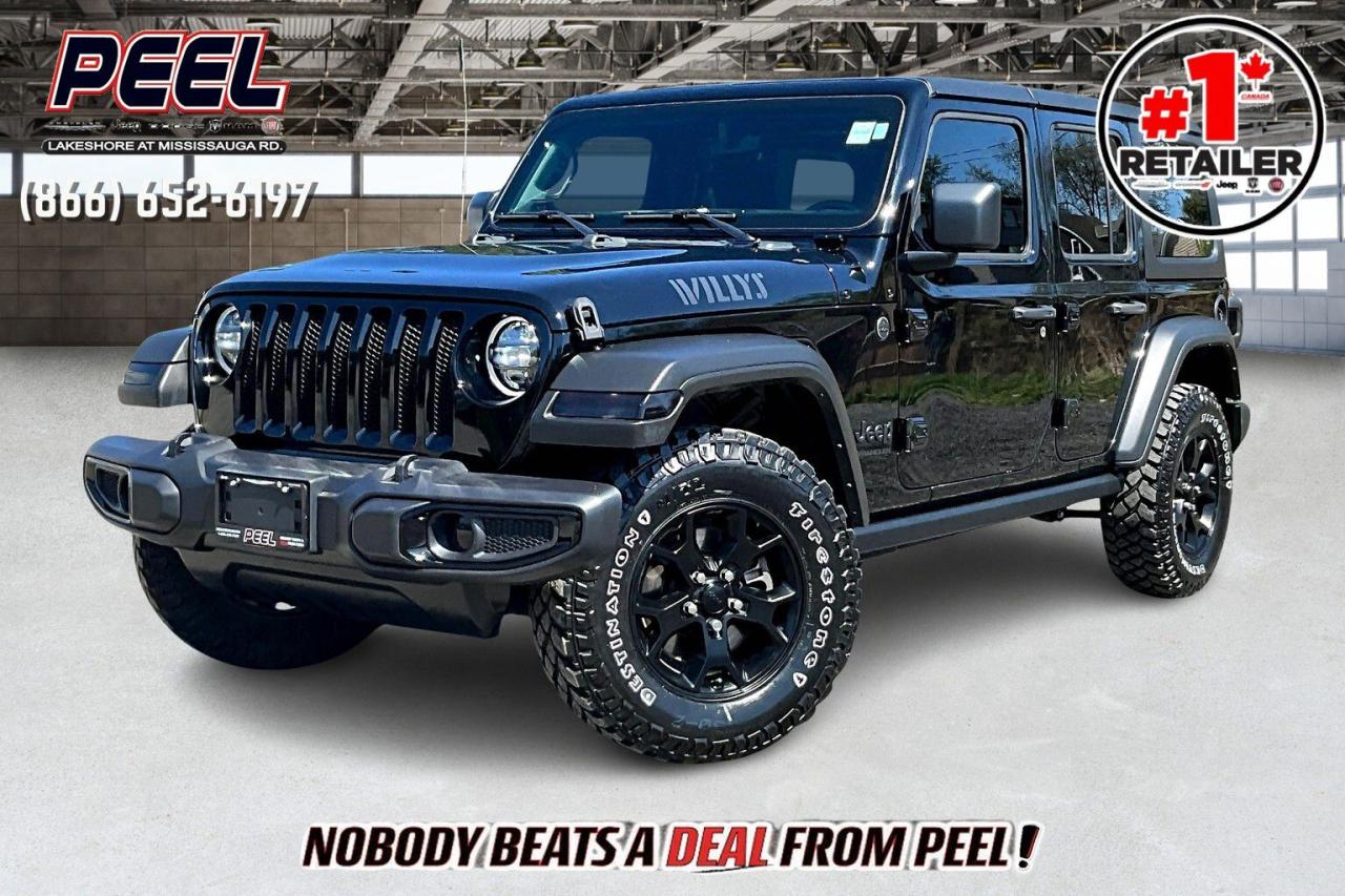 Used 2023 Jeep Wrangler Willys 4Dr | ColdWeather | NAV | Alpine | Tow |4X4 for sale in Mississauga, ON