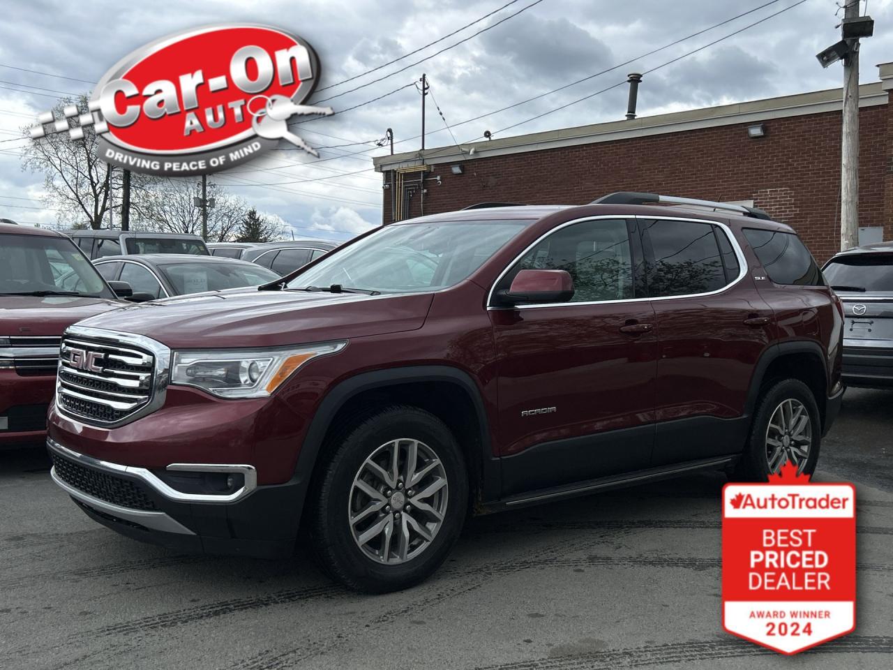 Used 2018 GMC Acadia SLE-2 AWD| LEATHER| 6-PASS| 310HP V6| LOW KMS for sale in Ottawa, ON